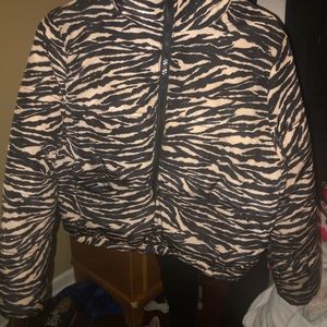 H&M croptop bubble coat
